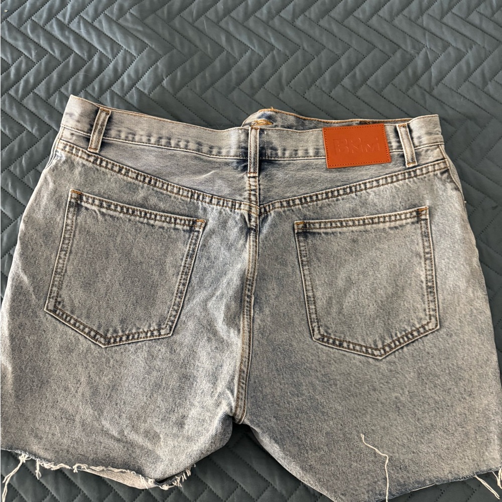 Princess Polly blue Jean Shorts